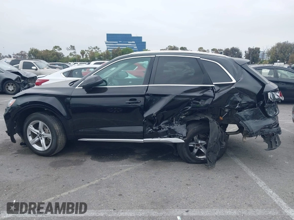 2023 Audi Q5 Premium with VIN WA1ABAFY2P2069296, listed as a IAAI auction lot 42366203 with 14,808 mi miles and . Bid and sale history available at DreamBid. Image 14.