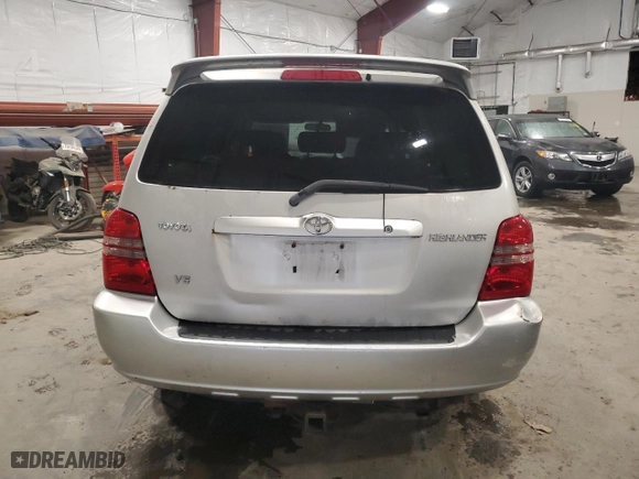 2002 Toyota Highlander with VIN JTEGF21A220054558, listed as a Copart auction lot 50075935 with 171,540 mi miles and Clean Title. Bid and sale history available at carsss.com. Image 6.