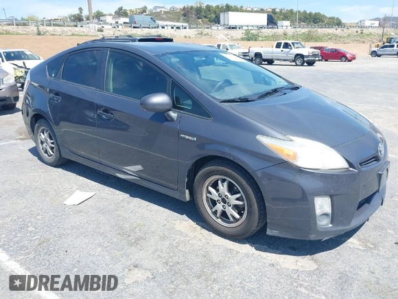 2011 Toyota Prius I with VIN JTDKN3DU5B0250166, listed as a IAAI auction lot 41984071 with 263,991 mi miles. Bid and sale history available at carsss.com. Image 1.