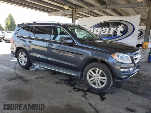 2014 Mercedes-Benz GL 450 with VIN 4JGDF7CE6EA292783, listed as a Copart auction lot 62037575 with 132,475 mi miles and Clean title. Bid and sale history available at DreamBid. Image 4.