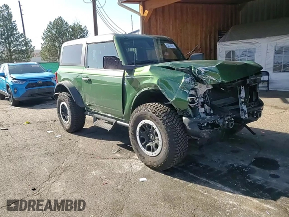 2024 Ford Bronco Black Diamond with VIN 1FMDE1APXRLB43999, listed as a Copart auction lot 52414555 with 3,902 mi miles and Salvage title. Bid and sale history available at DreamBid. Image 11.