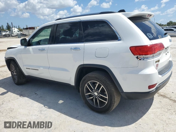 2017 Jeep Grand Cherokee Limited with VIN 1C4RJEBG9HC960097, listed as a Copart auction lot 53997655 with 64,927 mi miles and Clean Title. Bid and sale history available at carsss.com. Image 2.