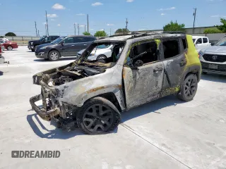2018 Jeep Renegade Latitude с VIN ZACCJABB5JPJ72063, выставлен на аукционе Copart как лот 58973655 с пробегом Не указан миль и На запчасти • Non repairable. История ставок и продаж доступна на DreamBid. Изображение 1.