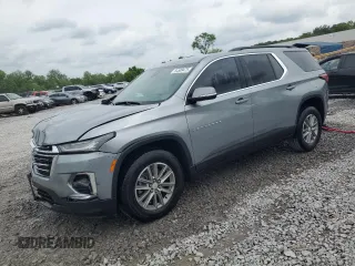 2023 Chevrolet Traverse LT with VIN 1GNERHKW5PJ197450, listed as a Copart auction lot 54589475 with 47,341 mi miles and Salvage title. Bid and sale history available at DreamBid. Image 1.