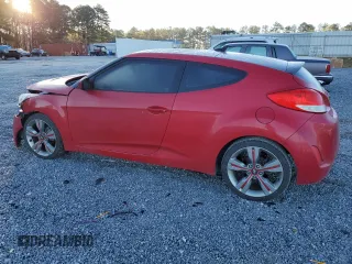 2012 Hyundai Veloster w/Black Int with VIN KMHTC6AD3CU071629, listed as a Copart auction lot 50325325 with 64,351 mi miles and Salvage title. Bid and sale history available at DreamBid. Image 2.