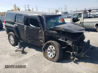 2006 Hummer H3 with VIN 5GTDN136068303260, listed as a Copart auction lot 66730334 with 0 mi miles and Salvage Title. Bid and sale history available at carsss.com. Image 4.