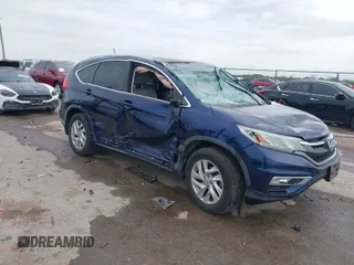 2015 Honda CR-V EX-L with VIN 2HKRM3H70FH548851, listed as a IAAI auction lot 41943941 with 1 mi miles. Bid and sale history available at carsss.com. Image 1.