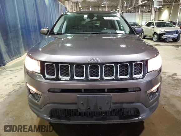 2020 Jeep Compass Latitude with VIN 3C4NJDBB9LT117513, listed as a Copart auction lot 52425945 with 111,824 mi miles and Clean Title. Bid and sale history available at carsss.com. Image 5.