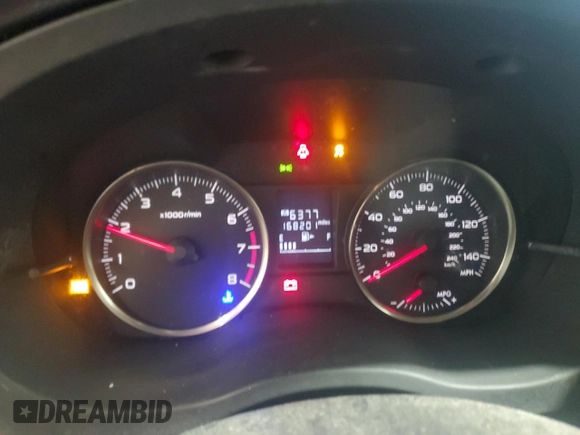 2016 Subaru Impreza с VIN JF1GJAA61GG015683, выставлен на аукционе Copart как лот 61599005 с пробегом 168 201 миль миль и Списание • Salvage title. История ставок и продаж доступна на DreamBid. Изображение 9.
