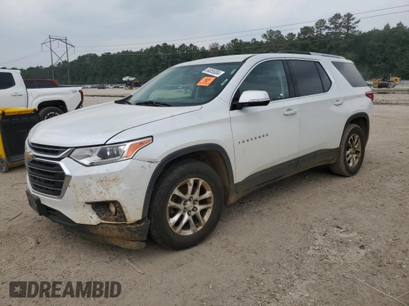 2018 Chevrolet Traverse LT Cloth with VIN 1GNERGKWXJJ162341, listed as a Copart auction lot 54055004 with 213,800 mi miles. Bid and sale history available at carsss.com. Image 1.