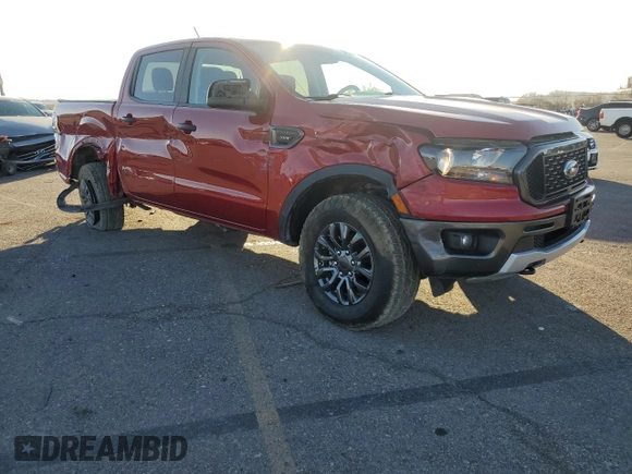 2021 Ford Ranger XL with VIN 1FTER4EH5MLD23952, listed as a Copart auction lot 73545974 with 44,713 mi miles and Salvage Title. Bid and sale history available at carsss.com. Image 4.