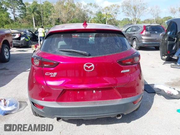 2019 Mazda CX-3 Grand Touring with VIN JM1DKFD70K0431771, listed as a IAAI auction lot 41589257 with 90,119 mi miles. Bid and sale history available at carsss.com. Image 16.