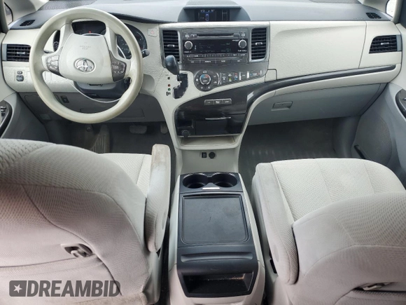 2013 Toyota Sienna LE with VIN 5TDJK3DC7DS067735, listed as a Copart auction lot 53234585 with 236,420 mi miles and Clean Title. Bid and sale history available at carsss.com. Image 8.