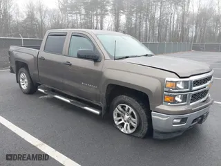 2014 Chevrolet Silverado 1500 LT with VIN 3GCUKREC6EG158106, listed as a IAAI auction lot 41053248 with 139,597 mi miles. Bid and sale history available at carsss.com. Image 1.