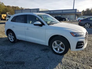 2023 Audi Q5 Premium with VIN WA1ABAFY9P2046985, listed as a Copart auction lot 80493784 with 41,454 mi miles and Salvage Title. Bid and sale history available at carsss.com. Image 4.