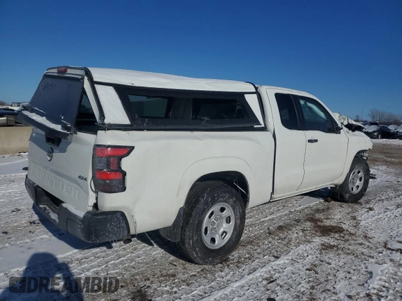 2024 Nissan Frontier S with VIN 1N6ED1CM4RN654866, listed as a Copart auction lot 42084015 with Not provided miles and Salvage title. Bid and sale history available at DreamBid. Image 3.