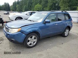 2009 Subaru Forester X with VIN JF2SH63689H727729, listed as a Copart auction lot 62779685 with 119,903 mi miles and Salvage title. Bid and sale history available at DreamBid. Image 1.