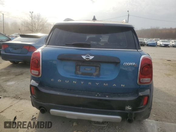 2017 MINI Countryman Cooper S with VIN WMZYT5C39H3D81051, listed as a Copart auction lot 48803665 with 97,401 mi miles and Salvage title. Bid and sale history available at DreamBid. Image 6.