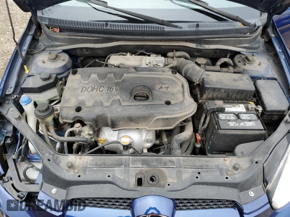 2008 Hyundai Accent Man L with VIN KMHCN35C68U080844, listed as a Copart auction lot 80513974 with 53,925 mi miles and Salvage Title. Bid and sale history available at carsss.com. Image 11.