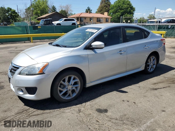 2014 Nissan Sentra SV with VIN 3N1AB7APXEY313737, listed as a Copart auction lot 63610815 with 108,297 mi miles and Clean title. Bid and sale history available at DreamBid. Image 1.