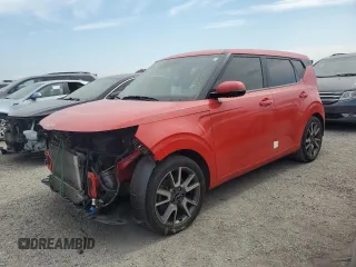 2022 Kia Soul Turbo with VIN KNDJ53AF0N7180959, listed as a Copart auction lot 75312144 with 0 mi miles and Non Repairable. Bid and sale history available at carsss.com. Image 1.