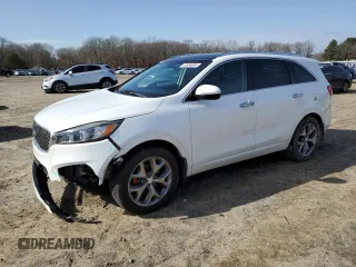2017 Kia Sorento SXL z VIN 5XYPK4A5XHG253066, wystawiony jako Copart lot #42534595 z przebiegiem 140 010 mil mil oraz Szkoda całkowita • Salvage title. Historia ofert i sprzedaży dostępna na DreamBid. Obrazek 1.