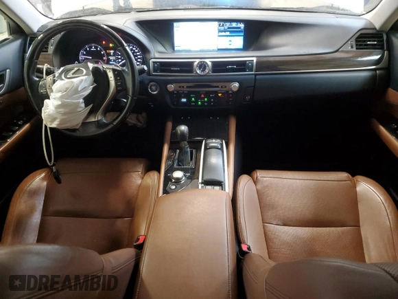 2013 Lexus GS 350 z VIN JTHCE1BLXD5000798, wystawiony jako Copart lot #80244914 z przebiegiem 141 492 mil mil oraz Szkoda całkowita • Salvage title. Historia ofert i sprzedaży dostępna na DreamBid. Obrazek 8.