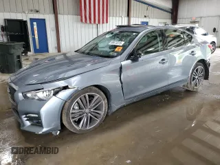 2014 Infiniti Q50 Premium z VIN JN1BV7AR8EM681057, wystawiony jako Copart lot #58673315 z przebiegiem 103 041 mil mil oraz Szkoda całkowita • Salvage title. Historia ofert i sprzedaży dostępna na DreamBid. Obrazek 1.