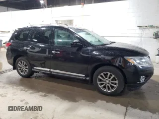 2014 Nissan Pathfinder Platinum with VIN 5N1AR2MM1EC607349, listed as a Copart auction lot 54608515 with 165,964 mi miles and Clean Title. Bid and sale history available at carsss.com. Image 4.
