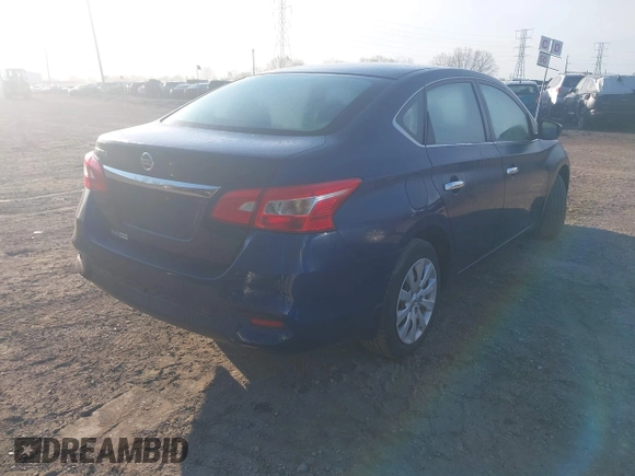 2017 Nissan Sentra S with VIN 3N1AB7AP2HY253778, listed as a IAAI auction lot 42111551 with 159,320 mi miles. Bid and sale history available at carsss.com. Image 4.