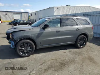 2024 Dodge Durango GT Plus z VIN 1C4RDJDG0RC254487, wystawiony jako Copart lot #53572795 z przebiegiem 4 902 mil mil oraz Szkoda całkowita • Salvage title. Historia ofert i sprzedaży dostępna na DreamBid. Obrazek 1.