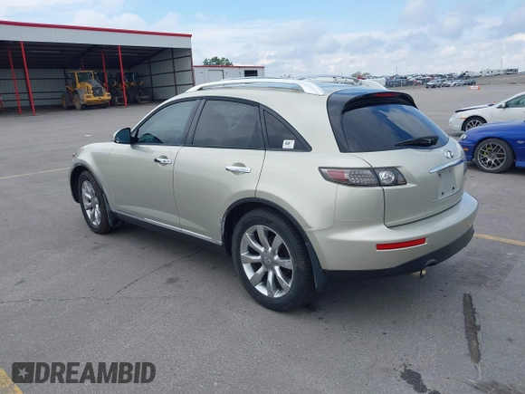 2007 Infiniti FX with VIN JNRAS08W77X205825, listed as a IAAI auction lot 42355789 with 146,275 mi miles and . Bid and sale history available at DreamBid. Image 3.