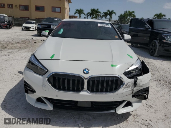2021 BMW 2 Series 228i xDrive with VIN WBA73AK01M7G81985, listed as a Copart auction lot 59205355 with 31,441 mi miles and Salvage title. Bid and sale history available at DreamBid. Image 5.