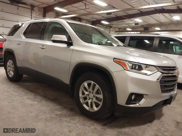 2020 Chevrolet Traverse LT Leather with VIN 1GNEVHKW6LJ273022, listed as a IAAI auction lot 41384946 with 87,535 mi miles. Bid and sale history available at carsss.com. Image 1.