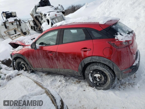 2021 Mazda CX-3 Touring z VIN JM1DKFC73M1503805, wystawiony jako Copart lot #38996603 z przebiegiem Nie podano mil oraz . Historia ofert i sprzedaży dostępna na DreamBid. Obrazek 2.