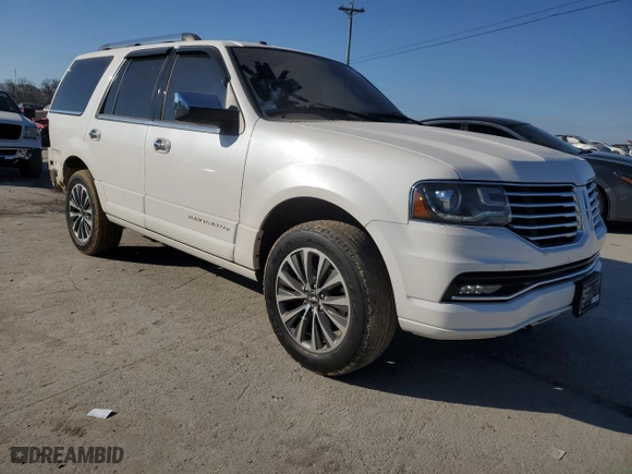 2016 Lincoln Navigator Select with VIN 5LMJJ2HT1GEL03208, listed as a Copart auction lot 88298755 with 129,347 mi miles and Salvage Title. Bid and sale history available at carsss.com. Image 4.
