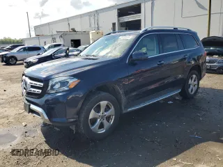 2017 Mercedes-Benz GLS 450 z VIN 4JGDF6EE6HA983517, wystawiony jako Copart lot #58035615 z przebiegiem 89 565 mil mil oraz Szkoda całkowita • Salvage title. Historia ofert i sprzedaży dostępna na DreamBid. Obrazek 1.