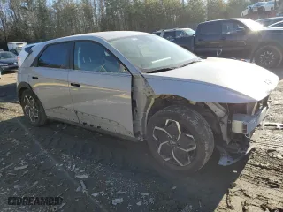 2023 Hyundai IONIQ 5 SE Standard Range with VIN KM8KM4AB5PU166677, listed as a Copart auction lot 42814625 with 68,270 mi miles and Salvage Title. Bid and sale history available at carsss.com. Image 4.