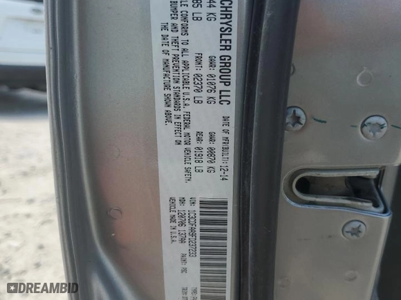 2015 Dodge Dart SE with VIN 1C3CDFAA9FD237233, listed as a Copart auction lot 53552225 with 146,086 mi miles and Salvage Title. Bid and sale history available at carsss.com. Image 13.