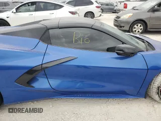 2021 Chevrolet Corvette 3LT with VIN 1G1YC3D4XM5118213, listed as a Copart auction lot 78715794 with 0 mi miles and Salvage Title. Bid and sale history available at carsss.com. Image 10.