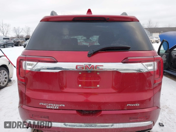 2021 GMC Acadia Denali with VIN 1GKKNXLS8MZ144319, listed as a IAAI auction lot 41287238 with 41,146 mi miles and . Bid and sale history available at DreamBid. Image 17.