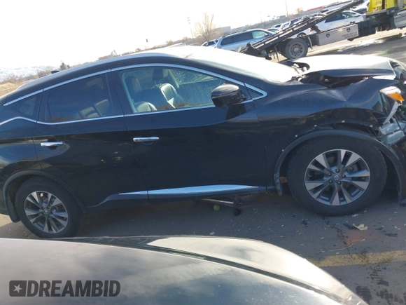 2017 Nissan Murano SL with VIN 5N1AZ2MH5HN144630, listed as a IAAI auction lot 41239088 with 87,305 mi miles and . Bid and sale history available at DreamBid. Image 14.