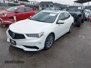 2018 Acura TLX Technology with VIN 19UUB1F57JA002314, listed as a IAAI auction lot 41641179 with 125,418 mi miles and . Bid and sale history available at carsss.com. Image 2.