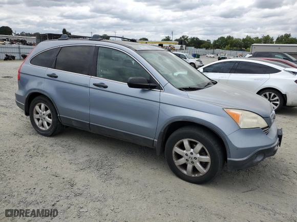 2007 Honda CR-V EX with VIN JHLRE48587C040189, listed as a Copart auction lot 54793075 with 236,219 mi miles and Clean Title. Bid and sale history available at carsss.com. Image 4.