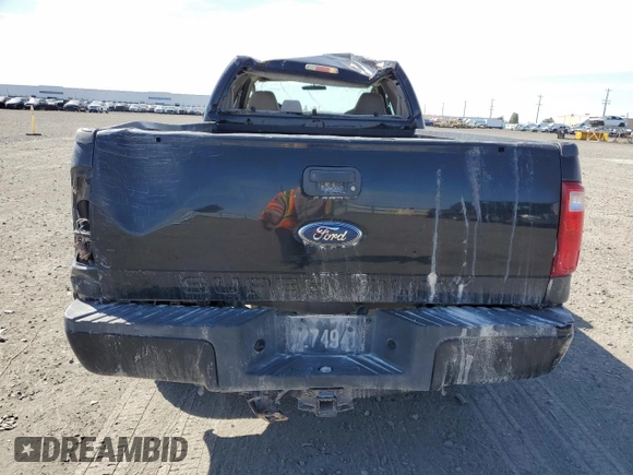 2008 Ford Super Duty F-250 SRW XL with VIN 1FTSX21558ED37188, listed as a Copart auction lot 53233185 with 69,842 mi miles and Salvage Title. Bid and sale history available at carsss.com. Image 6.