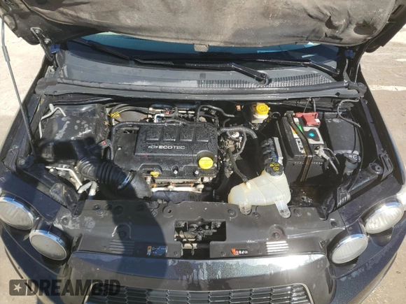 2013 Chevrolet Sonic LT with VIN 1G1JC5SB2D4145975, listed as a Copart auction lot 43541885 with 218,830 mi miles and Salvage Title. Bid and sale history available at DreamBid. Image 11.