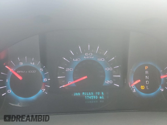 2011 Ford Fusion SE with VIN 3FAHP0HA7BR261355, listed as a Copart auction lot 47248635 with 174,593 mi miles and Salvage Title. Bid and sale history available at carsss.com. Image 9.