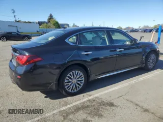 2015 Infiniti Q70 z VIN JN1BY1PR9FM830573, wystawiony jako Copart lot #48071215 z przebiegiem 57 378 mil mil oraz Szkoda całkowita • Salvage title. Historia ofert i sprzedaży dostępna na DreamBid. Obrazek 3.