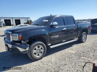 2011 GMC Sierra 1500 SLE with VIN 3GTP1VE02BG371919, listed as a Copart auction lot 50022555 with 301,869 mi miles and Salvage Title. Bid and sale history available at carsss.com. Image 1.