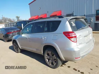 2010 Toyota RAV4 Sport with VIN JTMRF4DVXA5033966, listed as a IAAI auction lot 41131655 with 222,257 mi miles. Bid and sale history available at carsss.com. Image 3.